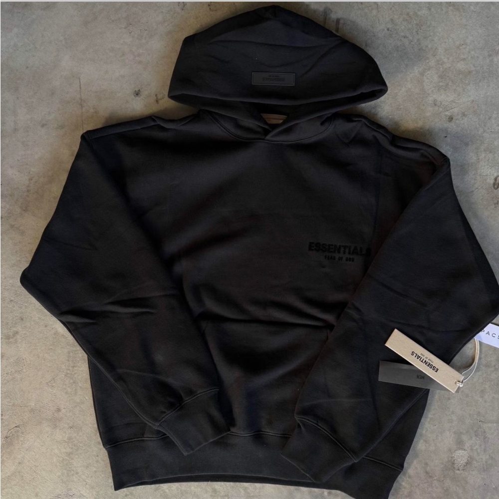 Fear of God Essentials Charcoal Hoodie
